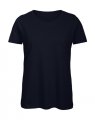 Dames T-shirt Biologisch B&C Inspire TW043 Navy